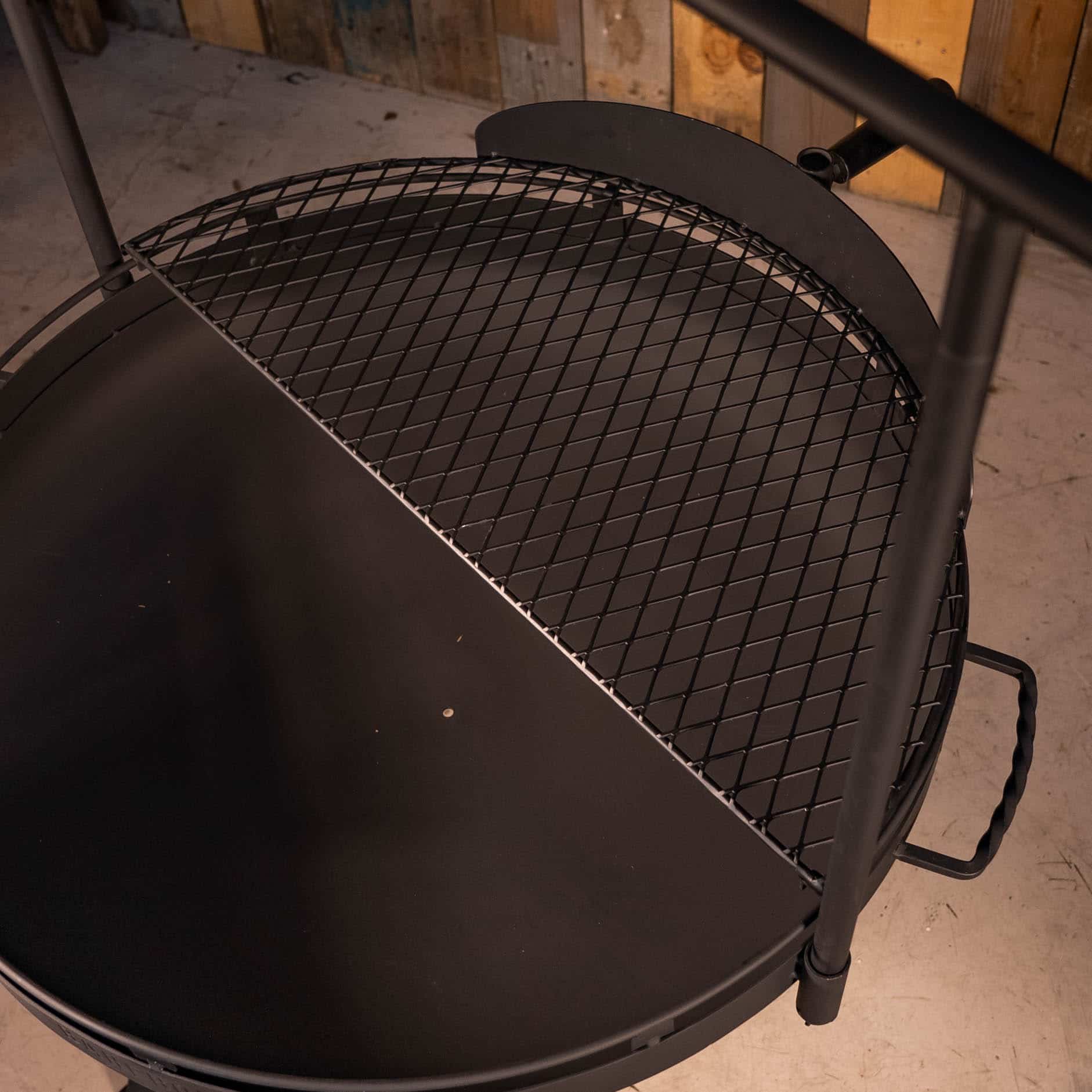Barebones Cowboy Fire Pit Grill System - Small