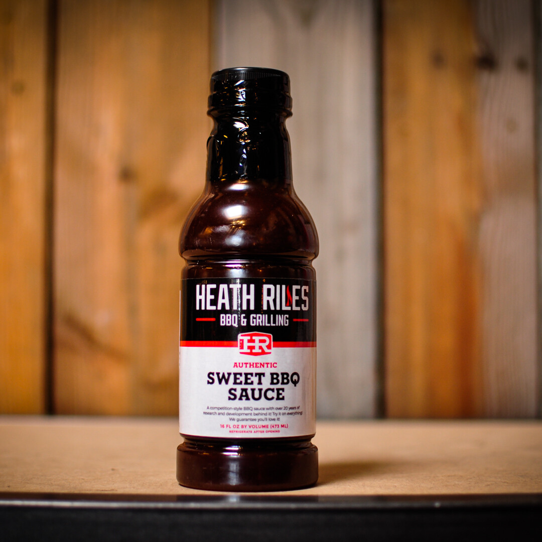Heath Riles BBQ Sweet BBQ Sauce - 16oz/473ml