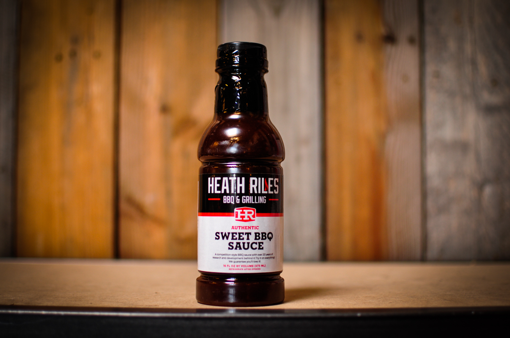 Heath Riles BBQ Sweet BBQ Sauce - 16oz/473ml