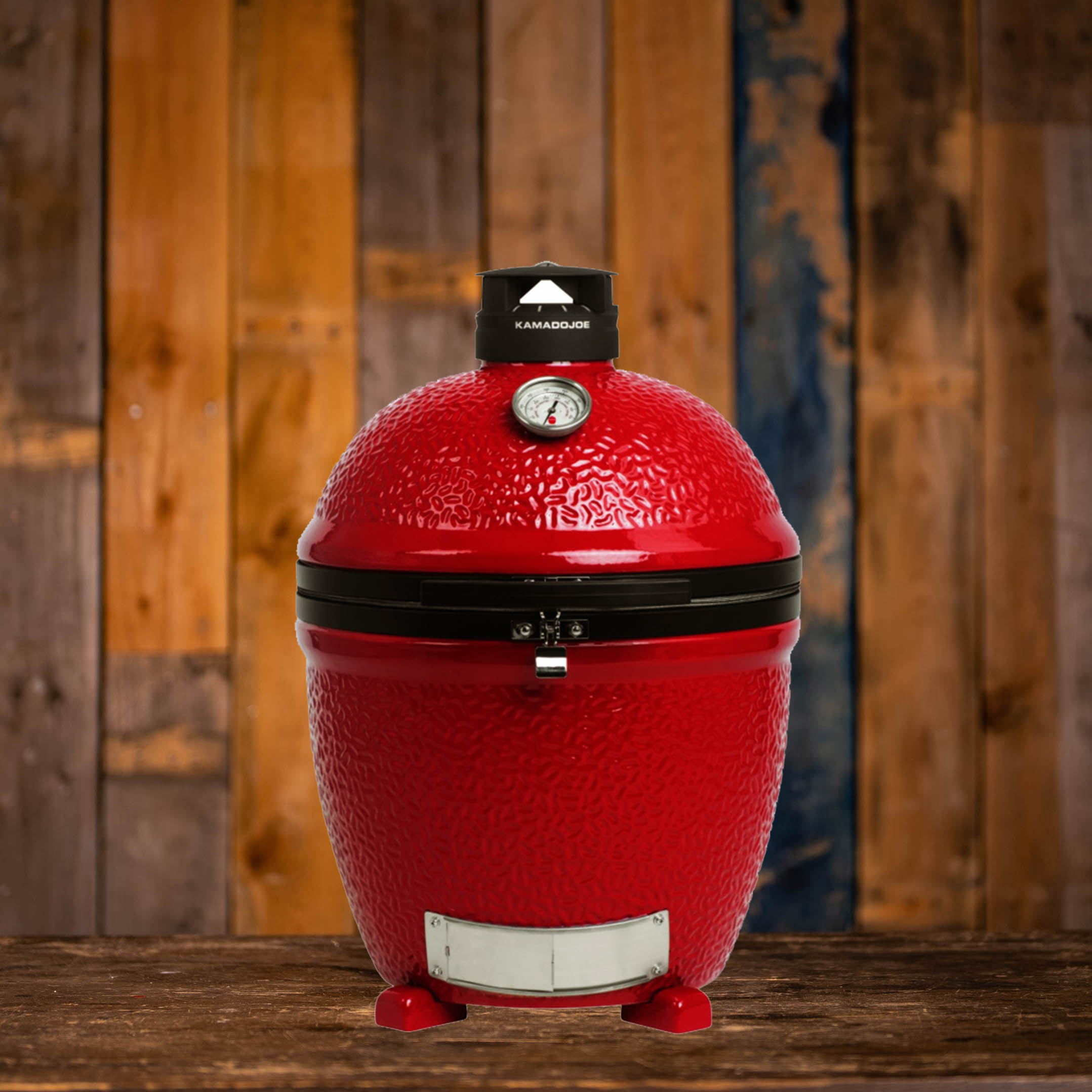 Kamado Joe Classic II Stand Alone Black And Blue BBQ