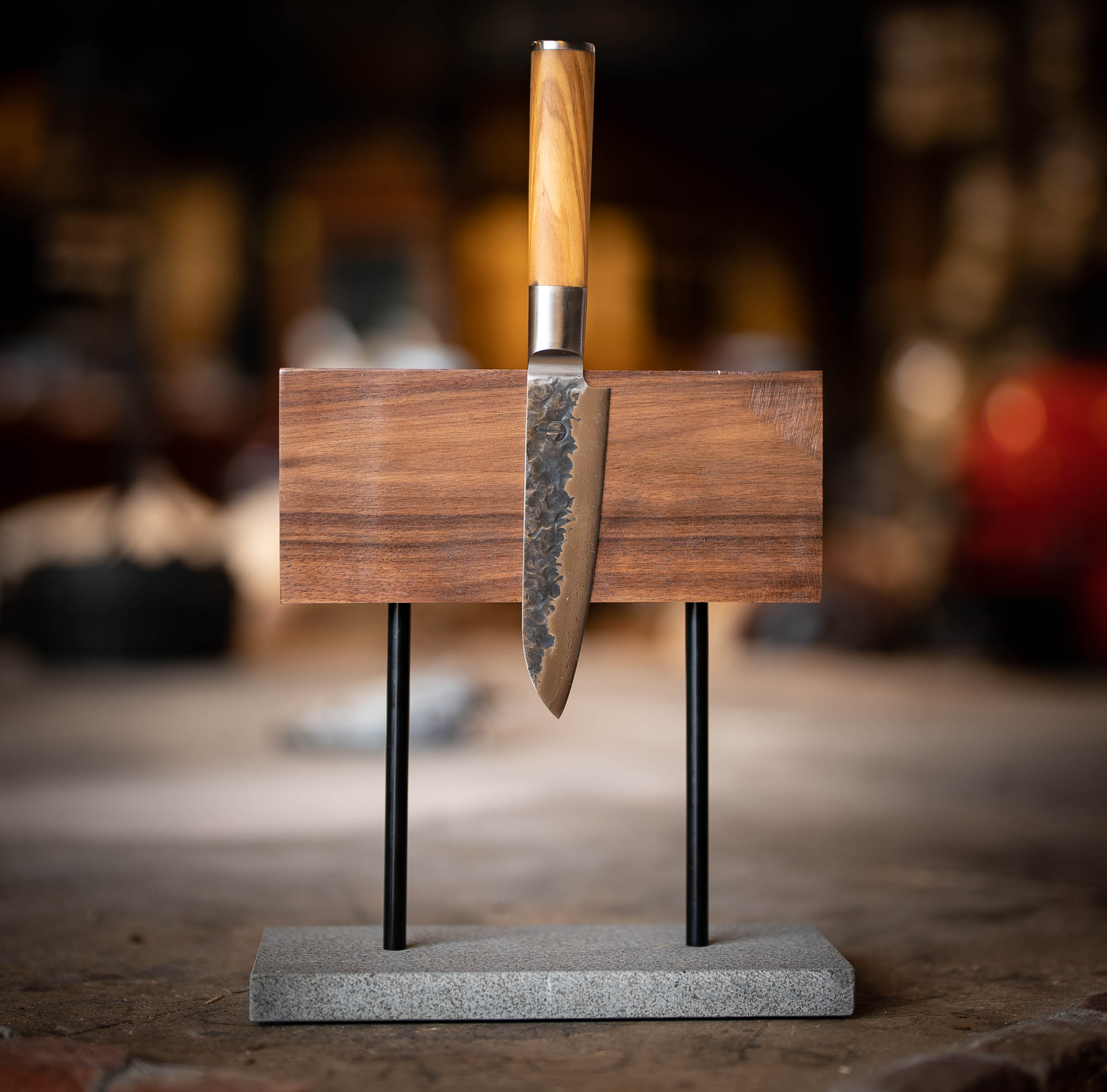 Olive Forged Santoku 14cm