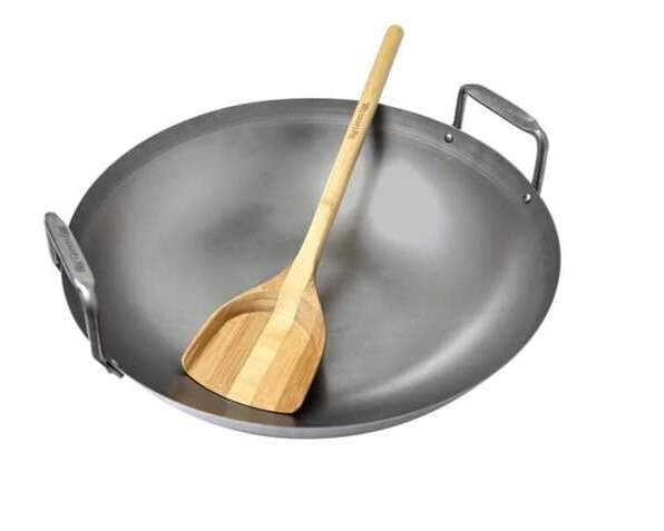 Big Green Carbon Steel Wok