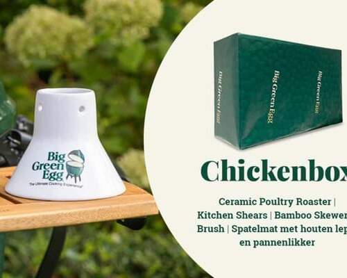 Big Green Egg Celebratig Chicken Box