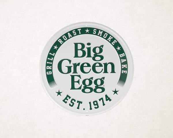 Big Green Egg Rond Bord - Wit