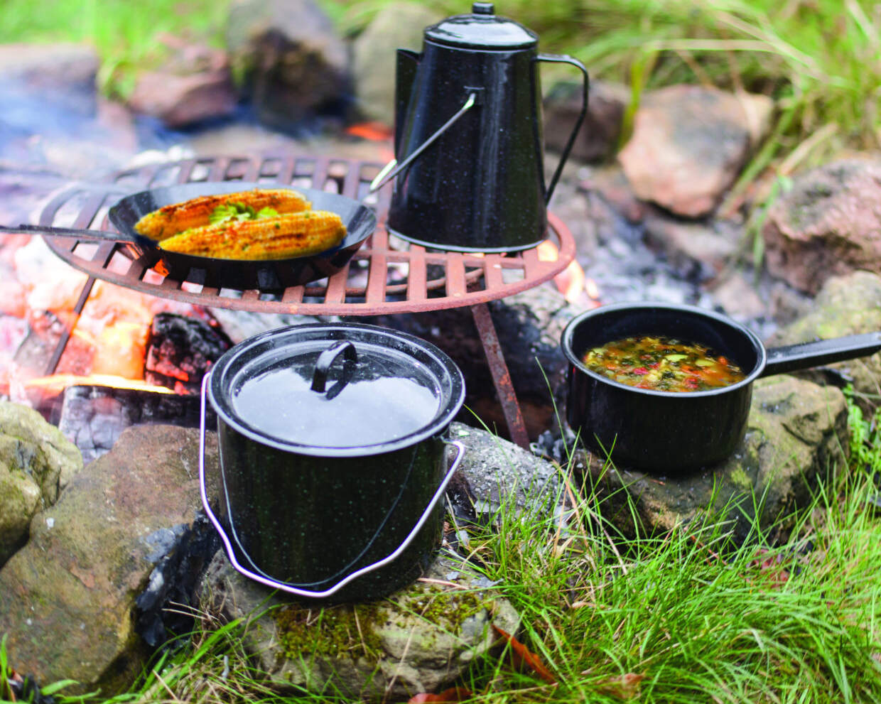 esschert design Kampvuur kookset
