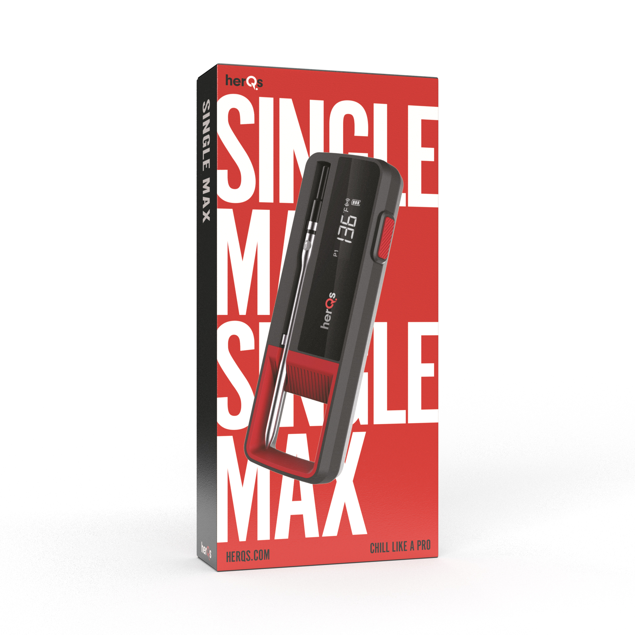 herQs Single Max – Draadloze vleesthermometer