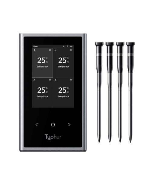 Typhur Sync Quad Draadloze BBQ Thermometer