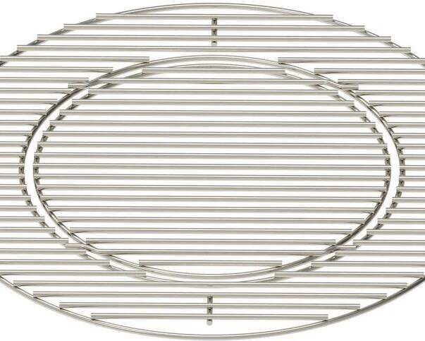 Grill Guru Stainless Steel Flip Grid Large
