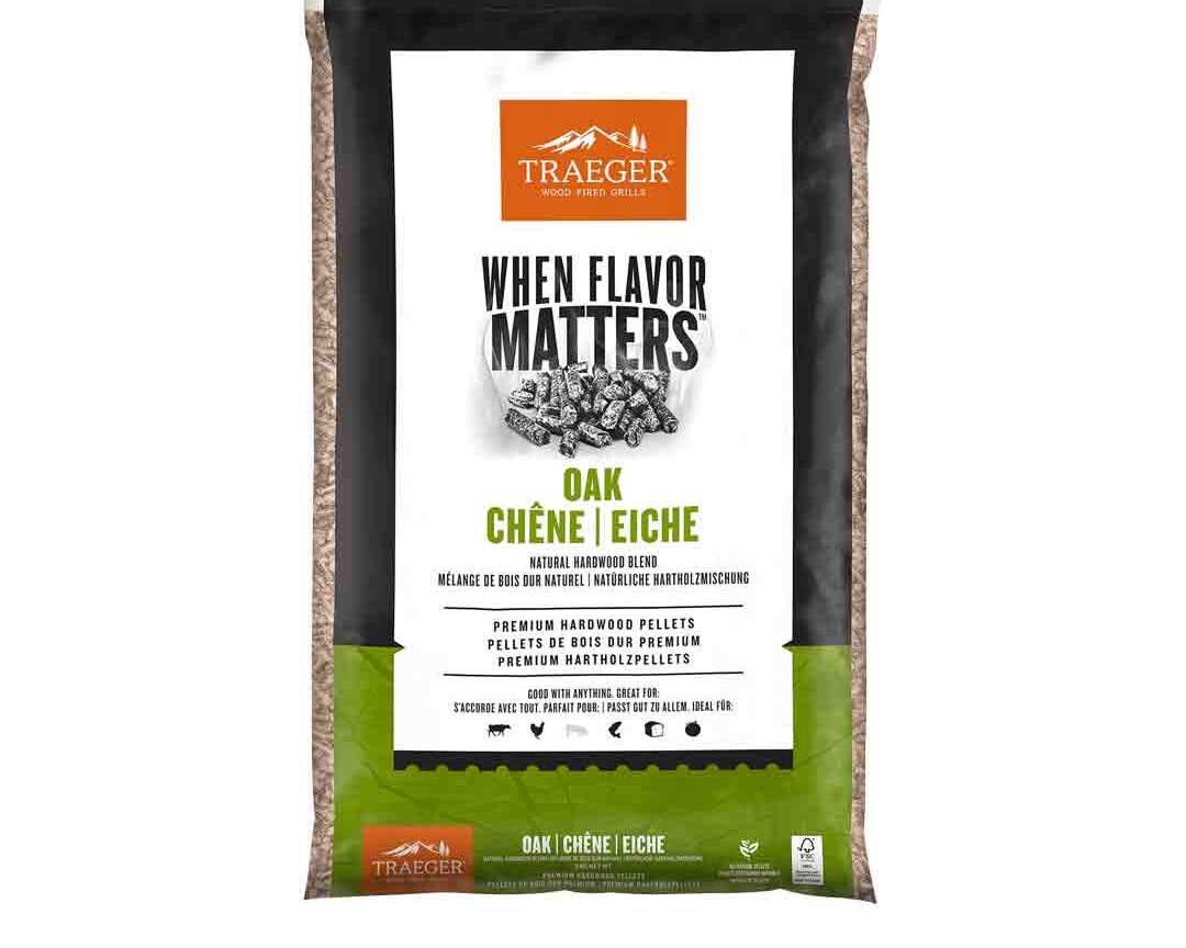 Traeger Oak Pellets 9 Kg