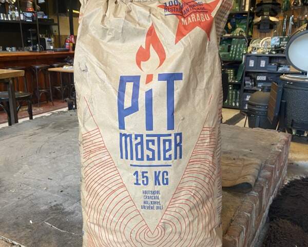 Pitmaster Marabu Houtskool 15kg