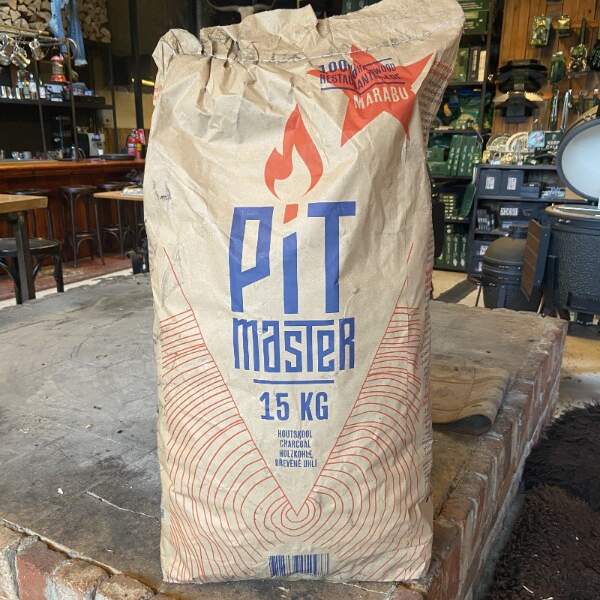Pitmaster Marabu Houtskool 15kg