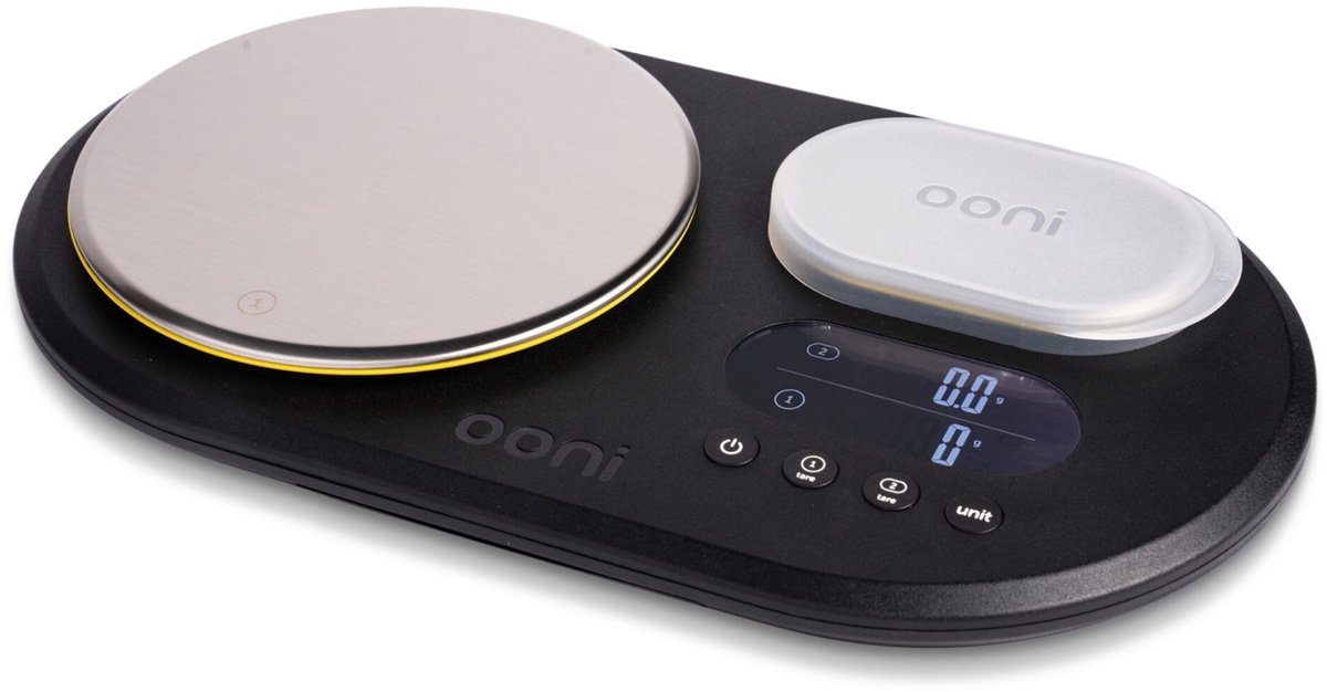 Ooni Digitale Weegschaal Dual Platform