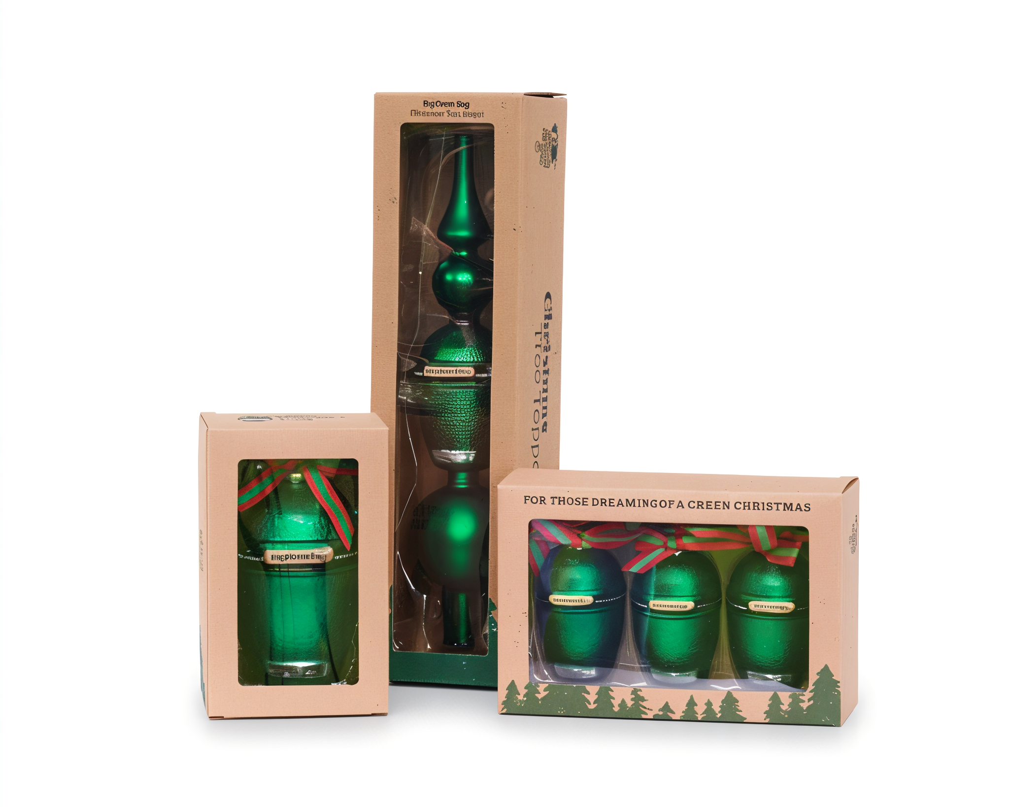 Big Green Egg Christmas Tree Giftbox