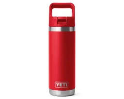 YETI Rambler 18 oz STRAW - Rescue Red