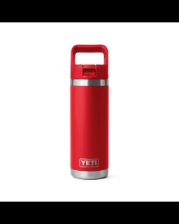 YETI Rambler 18 oz STRAW – Rescue Red