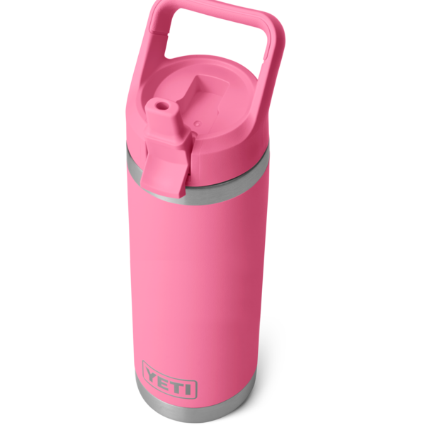 YETI Rambler 18 oz STRAW - Tropical Pink