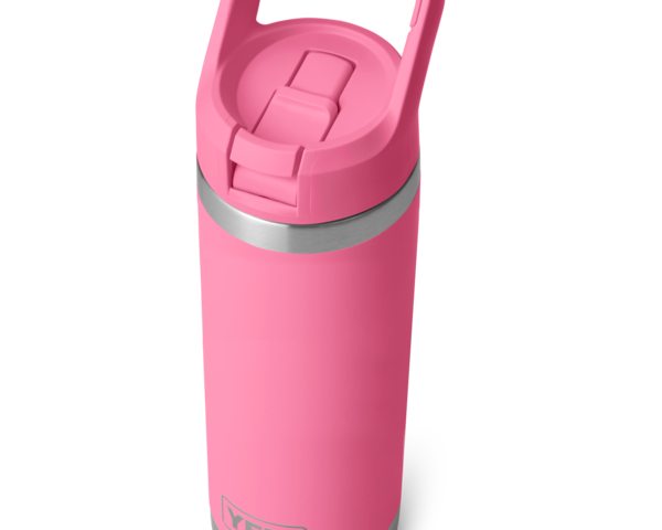 YETI Rambler 18 oz STRAW - Tropical Pink