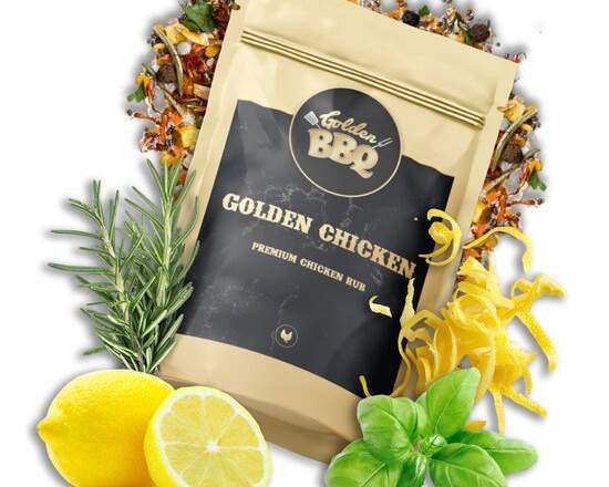 Golden BBQ Golden Chicken BBQ Rub Kruidenmix Kipkruiden 200 gram