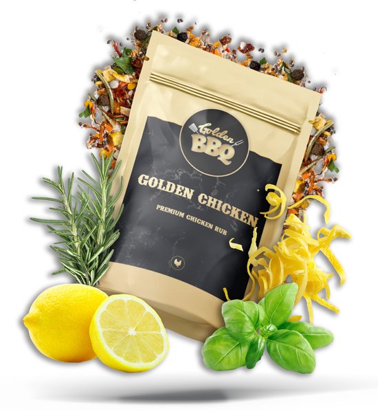 Golden BBQ Golden Chicken BBQ Rub Kruidenmix Kipkruiden 200 gram