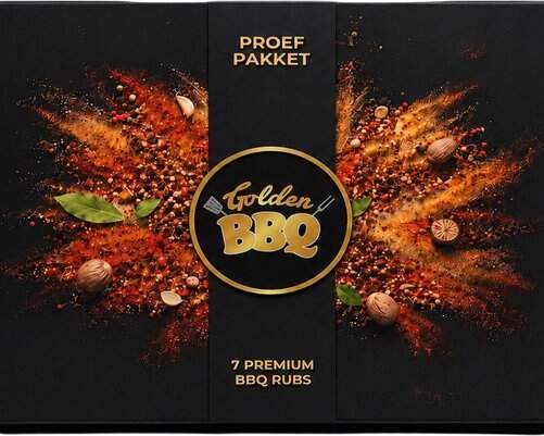 Golden BBQ Proefpakket Ontdek al onze premium BBQ rubs
